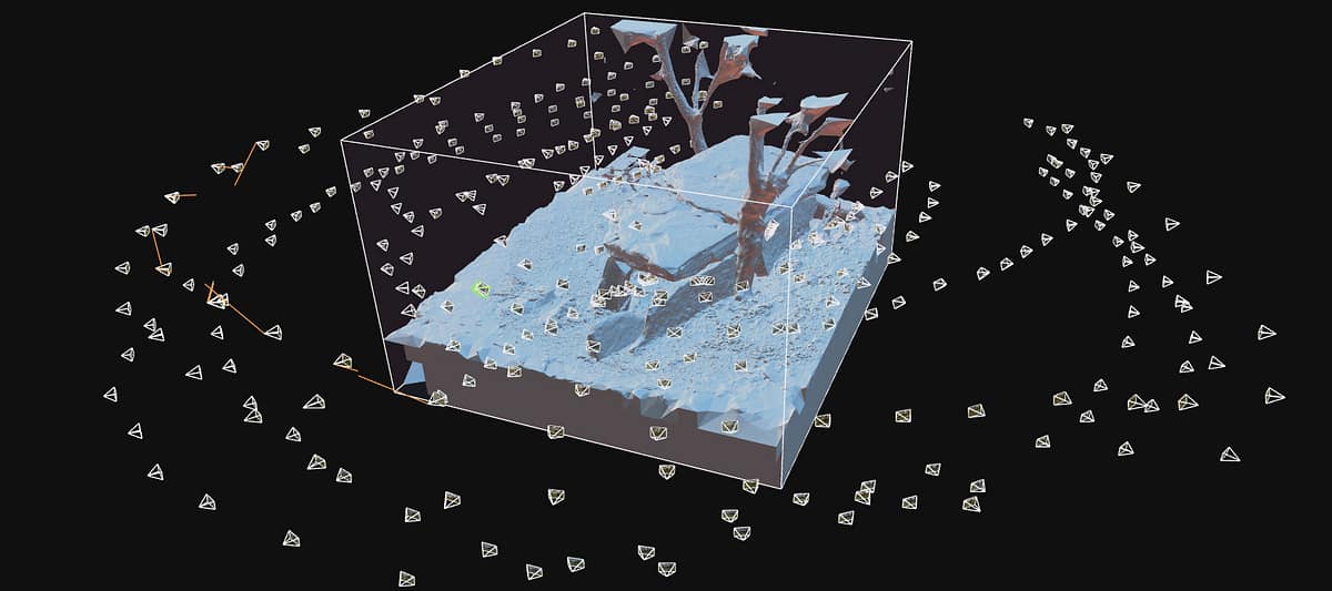 Photogrammétrie au dolmen de la Pierre Césée